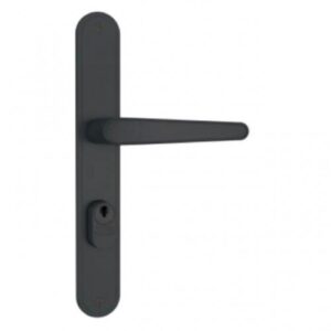 Fechadura Externa Stam Estreita 502/03 Preto Fosco