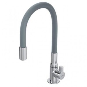 Torneira para pia com bico móvel ABS Hydramontion 1167 metal+cereza (mesa)