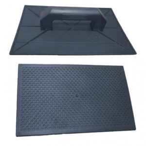 Desempenadeira PVC Emave 22 x 34 Preta