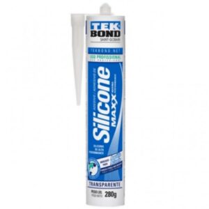 COLA DE SILICONE 280 gramas TEKBOND AQUÁRIO MAXX INCOLOR