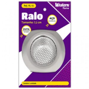 Ralo inox Western 072 mm tanque borda larga RL-72