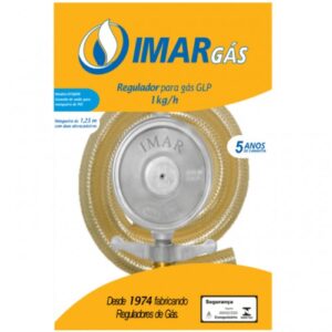 Regulador de gás Imar com mangueira 1.25 m 728/05 (1 kg/h)