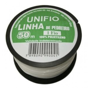 Linha de Pedreiro Lisa 1 Fio Unifio 50m