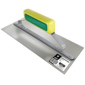 DESEMPENADEIRA AÇO INOX PARA GESSO GALO 12 X 29 CABO FECHADO 5 REBAIXAMENTOS 306/00