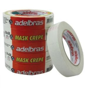 FITA CREPE ADELBRAS 710 24 MILÍMETROS X 50 METROS