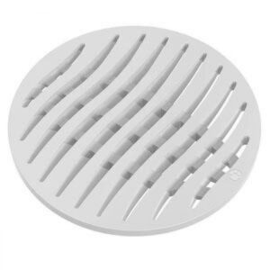 Grelha Redonda 10 cm Branco TIGRE