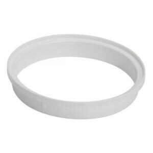 Porta grelha redonda branca 15 cm Tigre