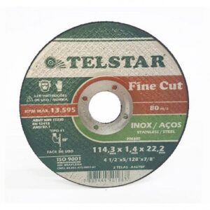 DISCO DE CORTE DE INOX (FINE CUT)  41/2X7/8X1.4