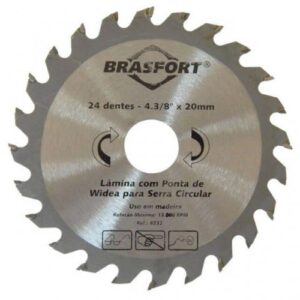 Serra para Makita com vídea Brasfort 43/8 x 24D x 20 mm 8232
