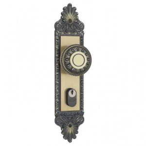 Fechadura Externa Stam Colonial Bola 803/04 (40mm) (Simples)