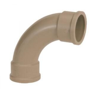 Curva Marrom KRONA LL 90 x 20mm 406