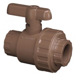 Registro esfera PVC Krona 3/4 RR (com união) 571