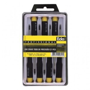 Chave Torx Jogo T05-T15 7 peças EDA 8NI P