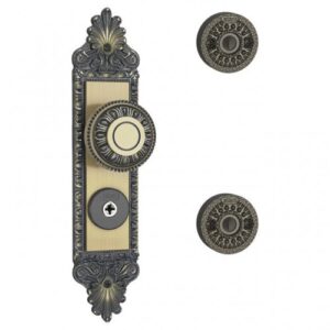 Fechadura com Trava Externa Stam 1803/04 Colonial