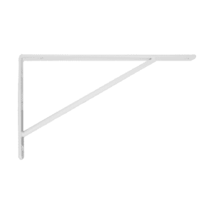 Suporte para prateleira japonês branco leve 15 cm